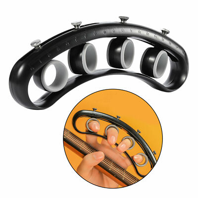 Flatsons Guitar Bass Hand Finger Exerciser Trainer Strengthener Hand Gripper 