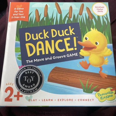 Peaceable Kingdom- Duck Duck Dance Fun Dancing Game kids Mindware Complete  VG 