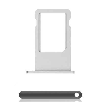 Sim Card Holder Tray Replacement Part Compatible for iPhone 6 SPACE GRAY