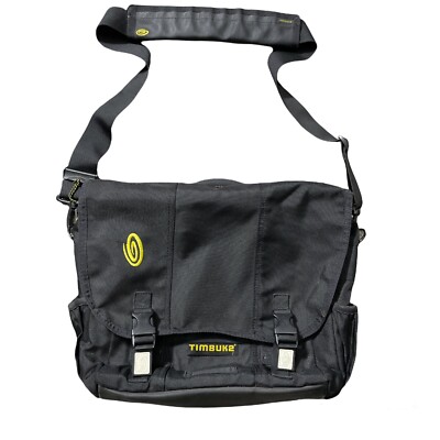 Vintage TIMBUK2 Black Commuter Messenger 13” Laptop Classic 