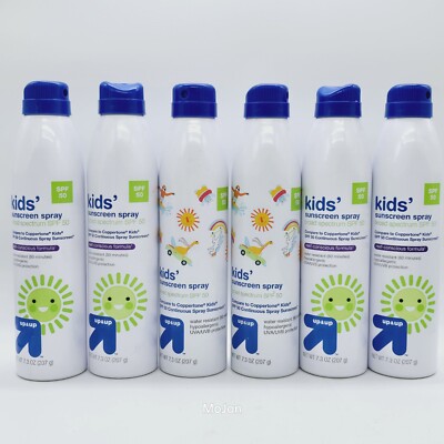 6 Pack Up & Up Kid Sunscreen Spray Broad Spectrum SPF 50 Reef-Conscious Exp 2/26