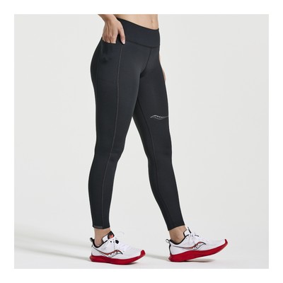 

Женские тайтсы Saucony Solstice черного цвета, Черный