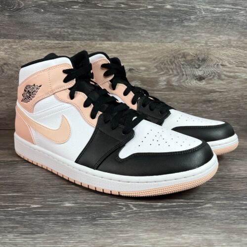 Nike Air Jordan 1 Mid Crimson Tint 554724-133 Men's Size 11 Nike Air Jordan 1 Mid Crimson Tint 554724-133 Men's Size 11
