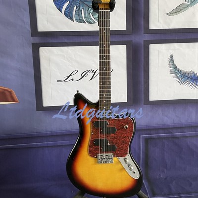 XII Tobacco Sunburst Electric Guitar JG Chrome Hardware Red Tortoise Pickguard