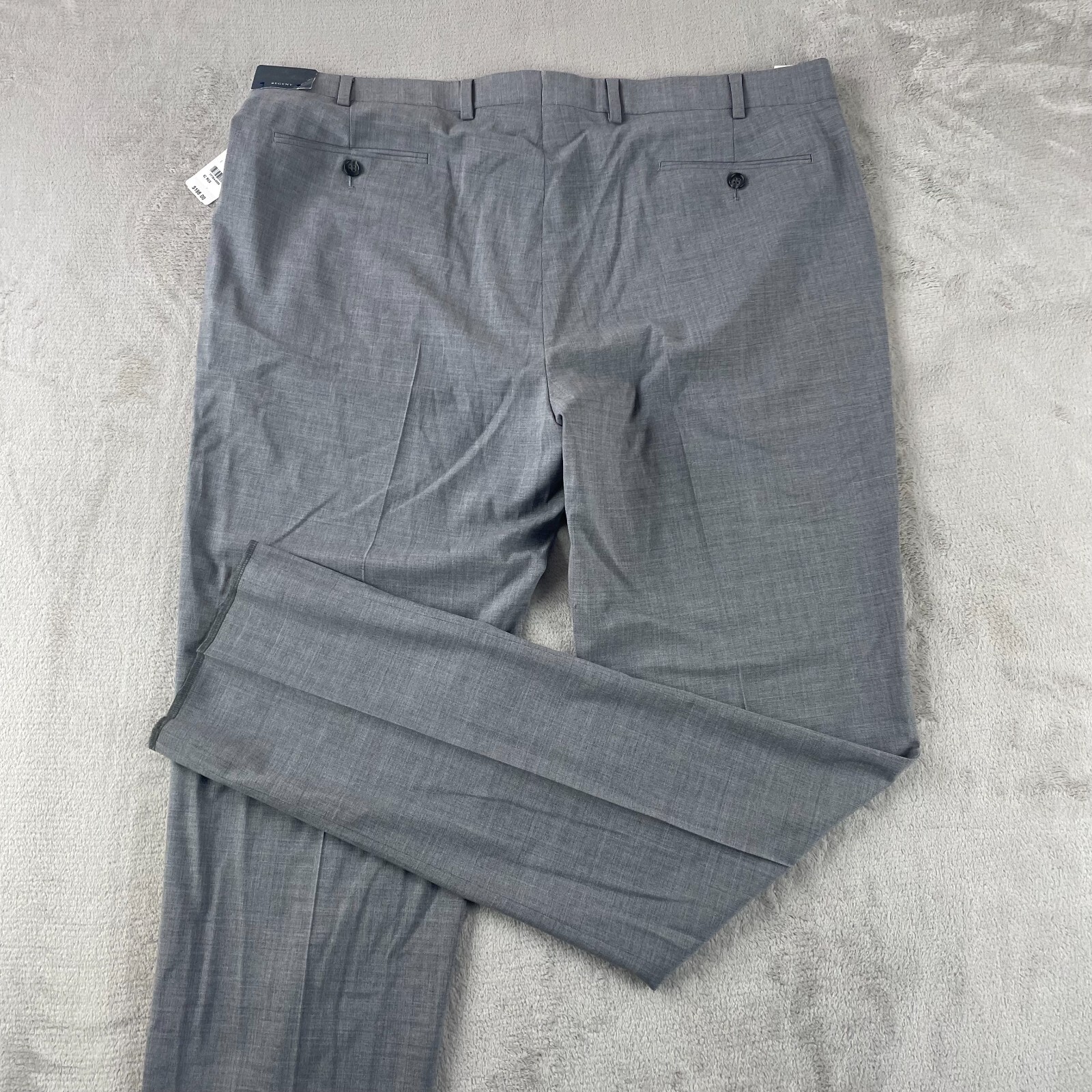 Brooks Brothers BrookScool Pants Men 42x36 Grey Wool Reda