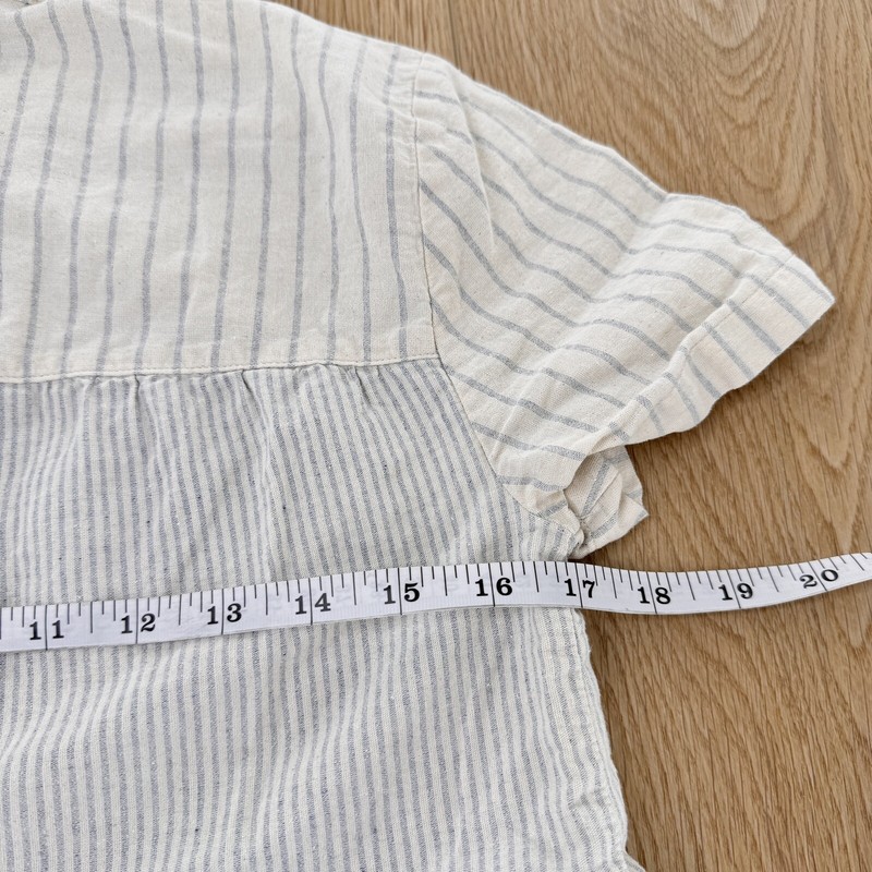 Madewell x The New Denim Project XXS Tiered Button Down