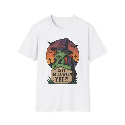 Halloween Witch T-Shirt, Fun Halloween Tee, Unisex Spooky Shirt, 