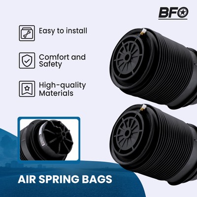 2x Rear Air Spring Shock Bag for Mercedes-Benz CLS400 CLS550 CLS63 AMG E63 AMG