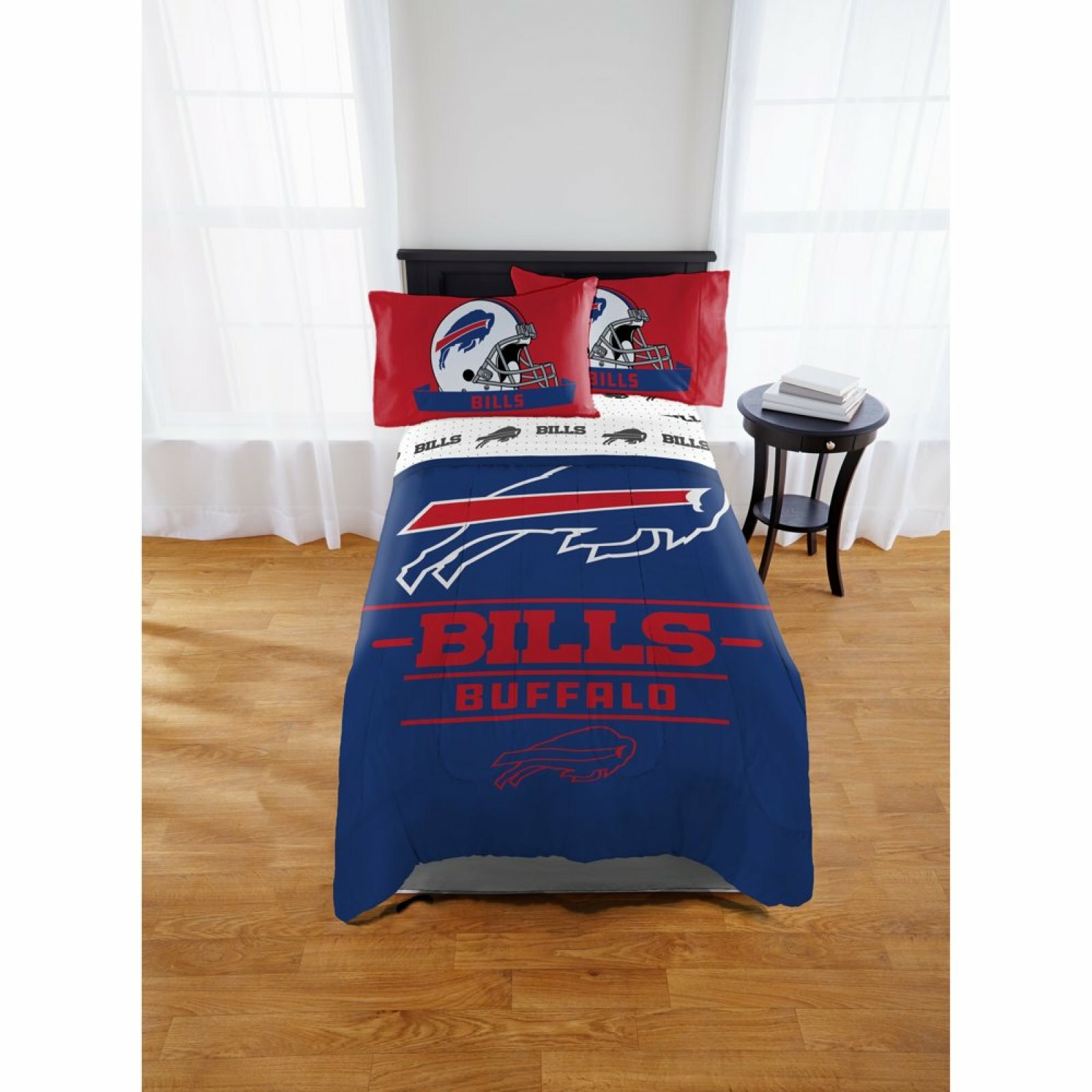 Buffalo Bills Bedding Nfl Licensed 3pc Comforter Set Pillowcases Details
