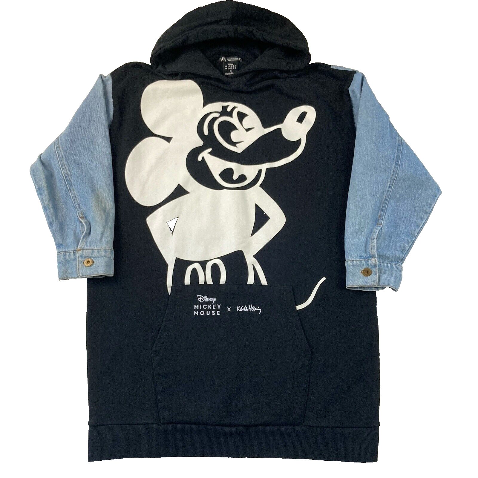 DENIMDUNGAREE×ディズニーMickey stencil sweat DENIMDUNGAREE×ディズニーMickey stencil sweat