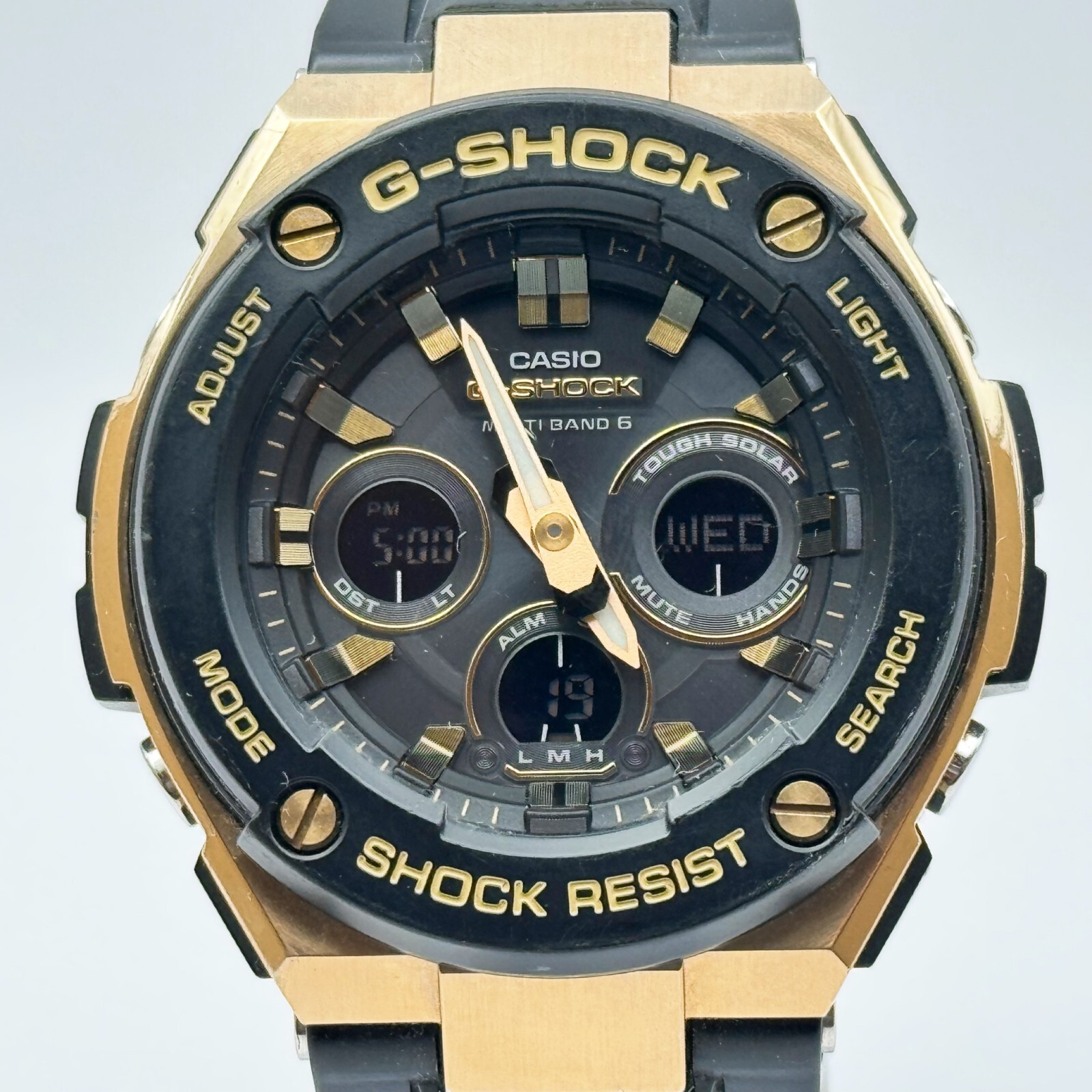 CASIO G-SHOCK G-STEEL 49.3mm Gold GST-W300G-1A9JF Tough CASIO G-SHOCK G-STEEL 49.3mm Gold GST-W300G-1A9JF Tough