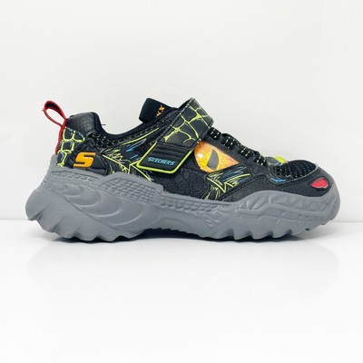 

Skechers Boys Skech O Saurus 402235L Черная повседневная обувь Кроссовки Размер 2, Черный, Skech O Saurus