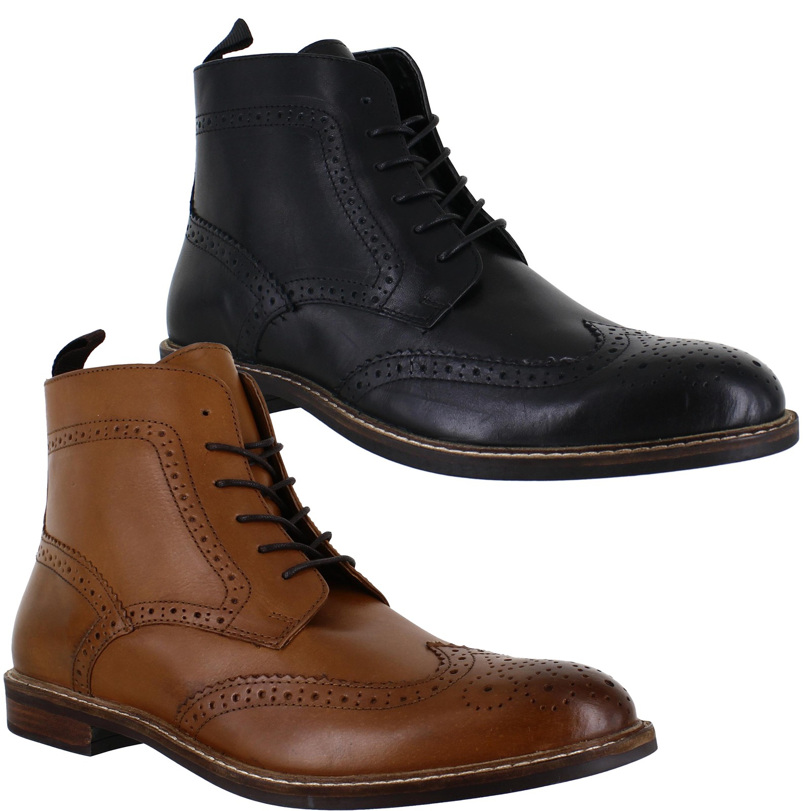 Thomas Crick Homme Bateman Chelsea Boots En Cuir Classiques