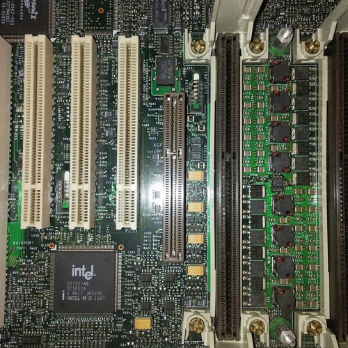 Vintage DELL RETRO ISA PCI AGP USB MOTHERBOARD