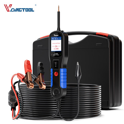 Automotive Power Circuit Tester Probe Electrical System Diagnosis Tool 12V/ 24V 