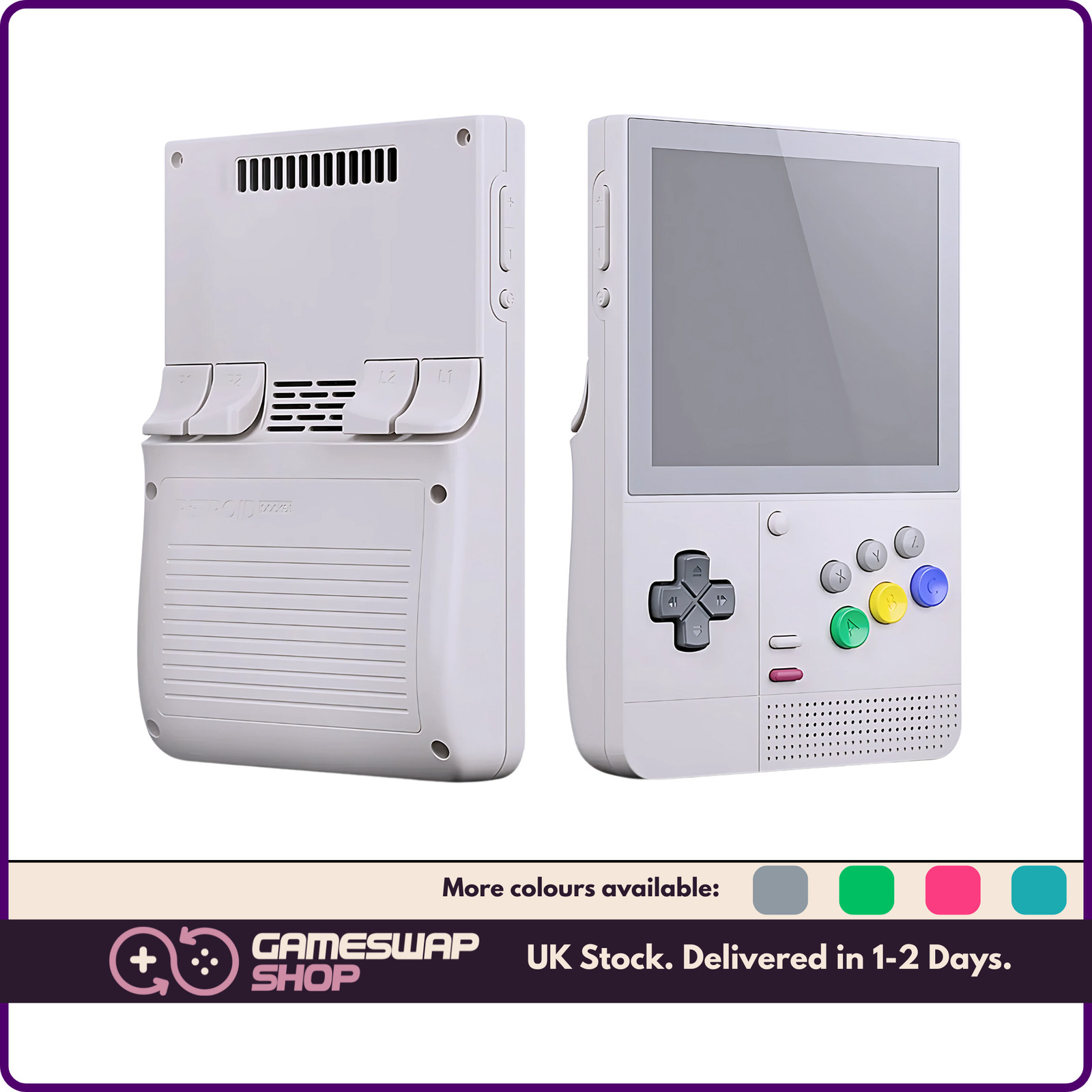 【状態注記あり】Retroid Pocket Classic 6GB+128GB Retroid Pocket Classic Berry 6GB RAM 128GB Handheld Retro