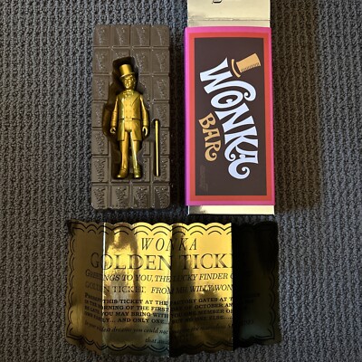 Super7 SDCC 2024 Willy Wonka Bar Chocolate Golden Ticket ReAction Chase LE /200