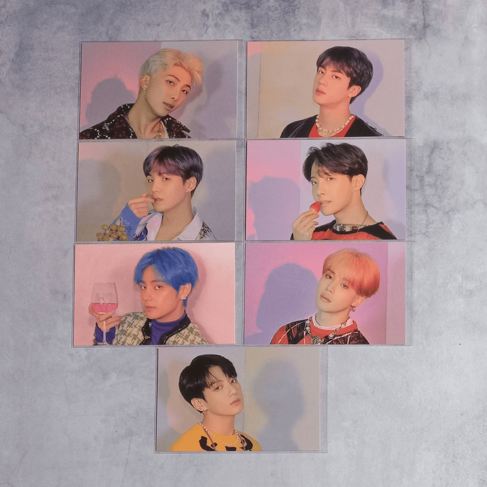 BTS 2019 House of BTS Pop Up Store in Seoul Bingo Photo Card