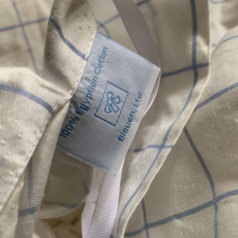 Blauen crib bedding DUVET W/QUILT INSERT & CRIB SKIRT BLUE ...