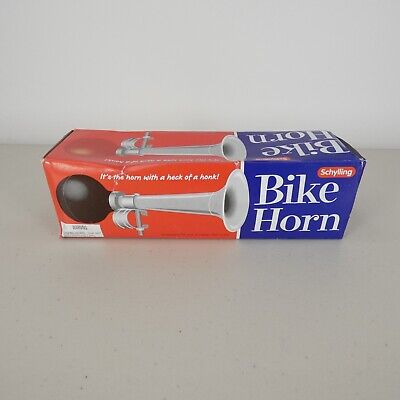 Schylling - Best Bike Riders Club Bicycle Honk Horn - BLACK & Chrome - New