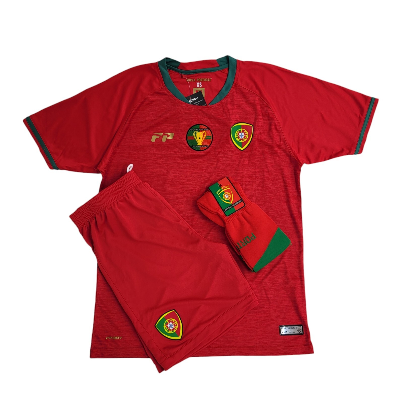 EURO2012　サッカーウェア　セットアップ　レッド　PORTUGAL EURO2012 サッカーウェア セットアップ レッド PORTUGAL