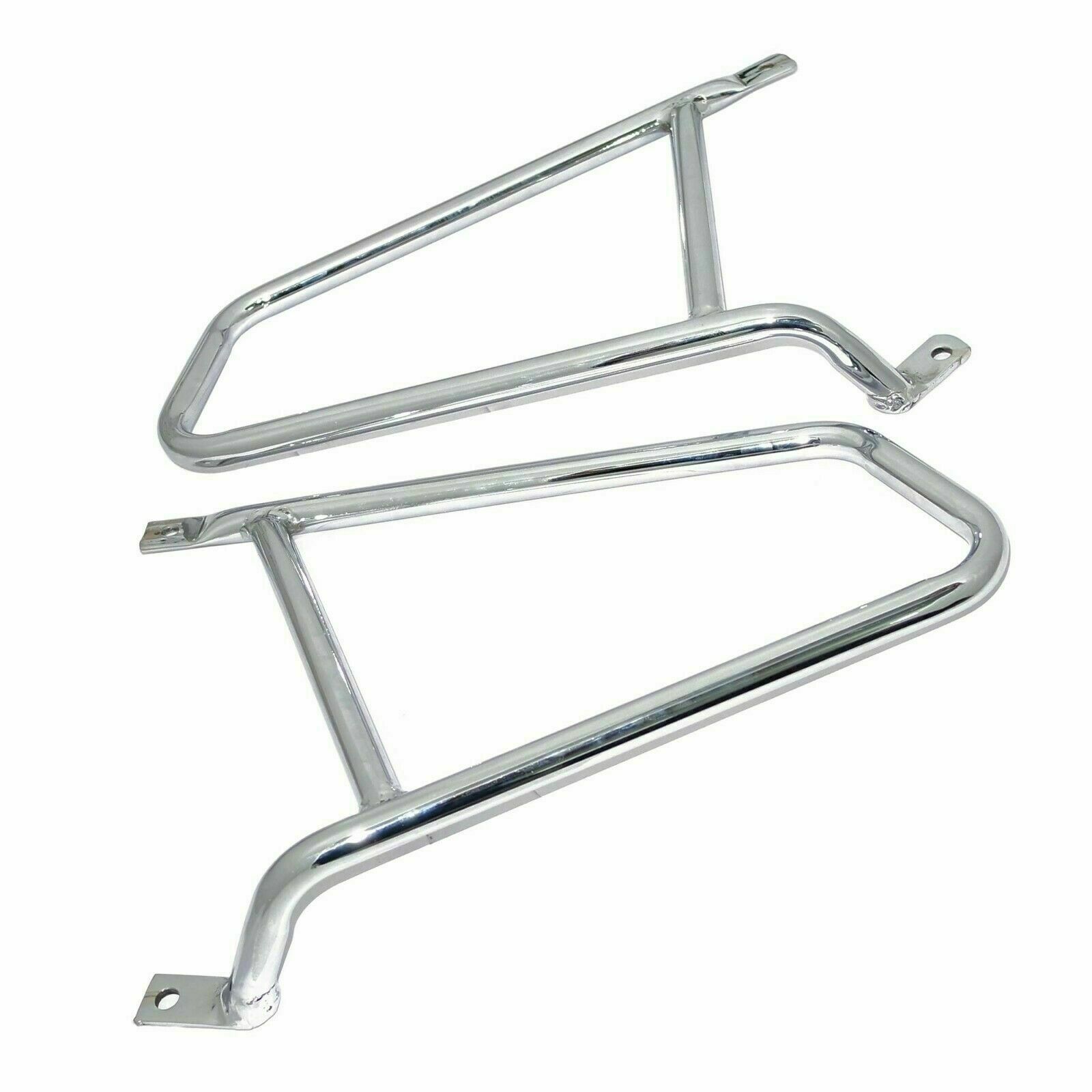 For Royal Enfield Pannier Saddle Bag Support Chrome Interceptor 650 cc