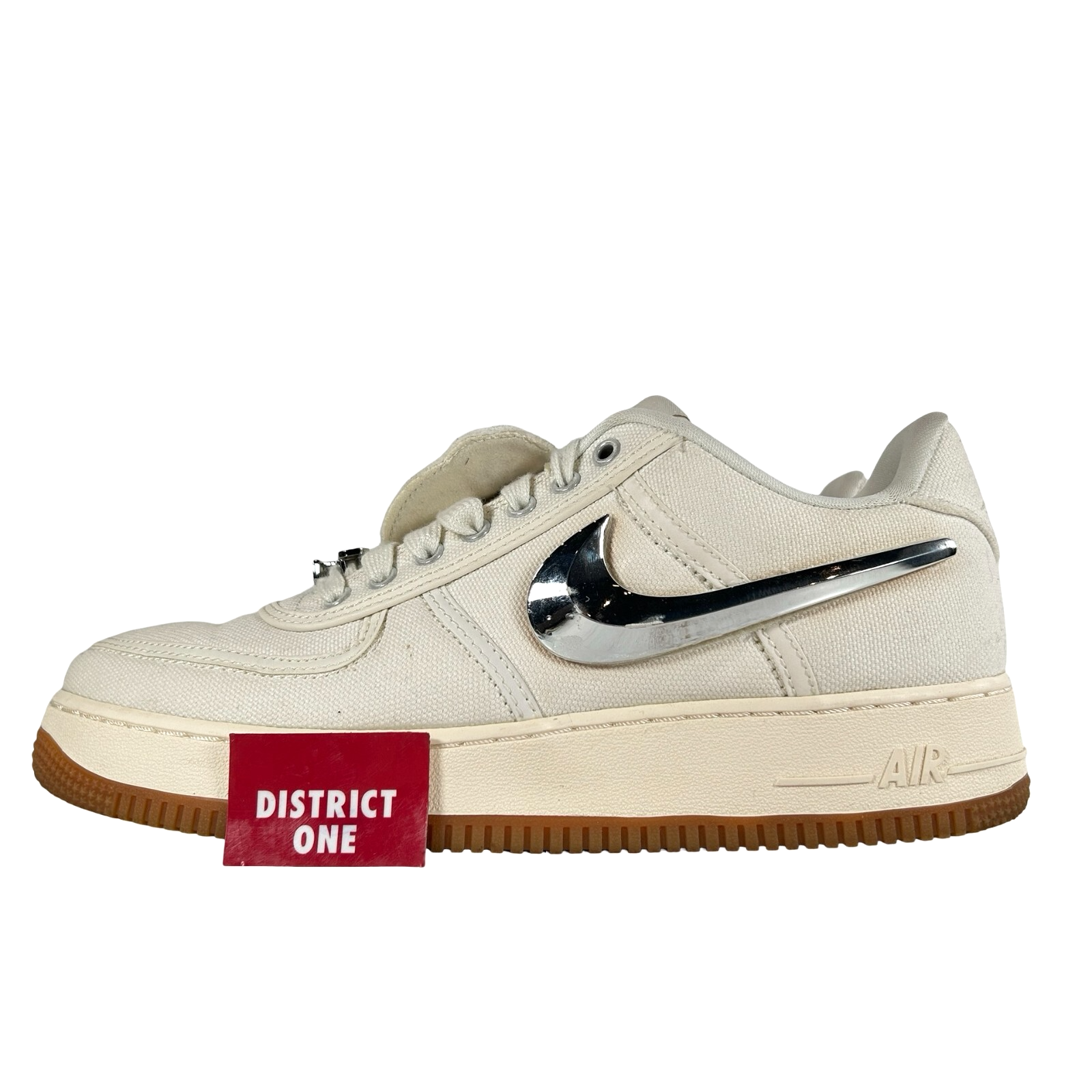 Travis Scott x Nike Air Force 1 Sail - Size 8.5 - AQ4211 101