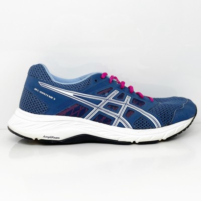 

Женские кроссовки Asics Gel Contend 5 1012A231 синие кроссовки размер 8 W, Синий, Gel Contend 5