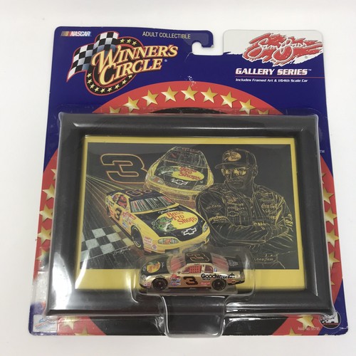 ぷうあ絵画３点 Dale Earnhardt Sr #3 Bass Pro Sam Bass 2001 Framed Art 1/64
