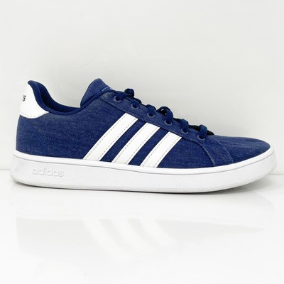 

Adidas Mens Grand Court EG1518 Синяя повседневная обувь Кроссовки Размер 5, Синий, Grand Court