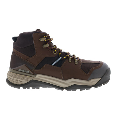 

Caterpillar Provoke Mid Waterproof Alloy Toe P91295 Мужские коричневые рабочие ботинки, Коричневый, Caterpillar Provoke Mid Waterproof Alloy Toe