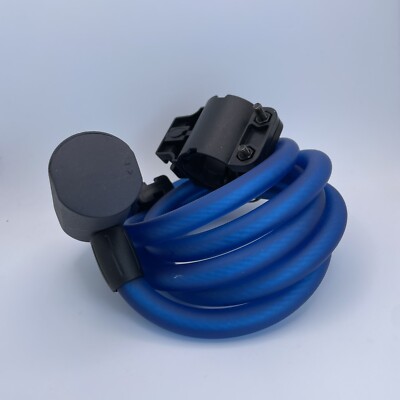 Fingerprint Cable Lock, 4.9FT Long Heavy Duty Anti Theft Bike Lock, Weatherproof