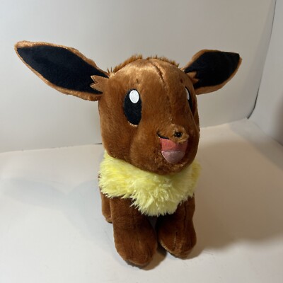 Eevee Build A Bear Plush Toy Figure 2016 Pokemon Stuffed Brown Limited Edition
