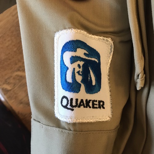 Vintage Quaker Oats Key Imperial Key Prest Mens Work Uniform Shirt Sz Large NOS