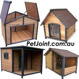 XL Indoor Outdoor Pet Wood Home Quality Wooden Dog House 