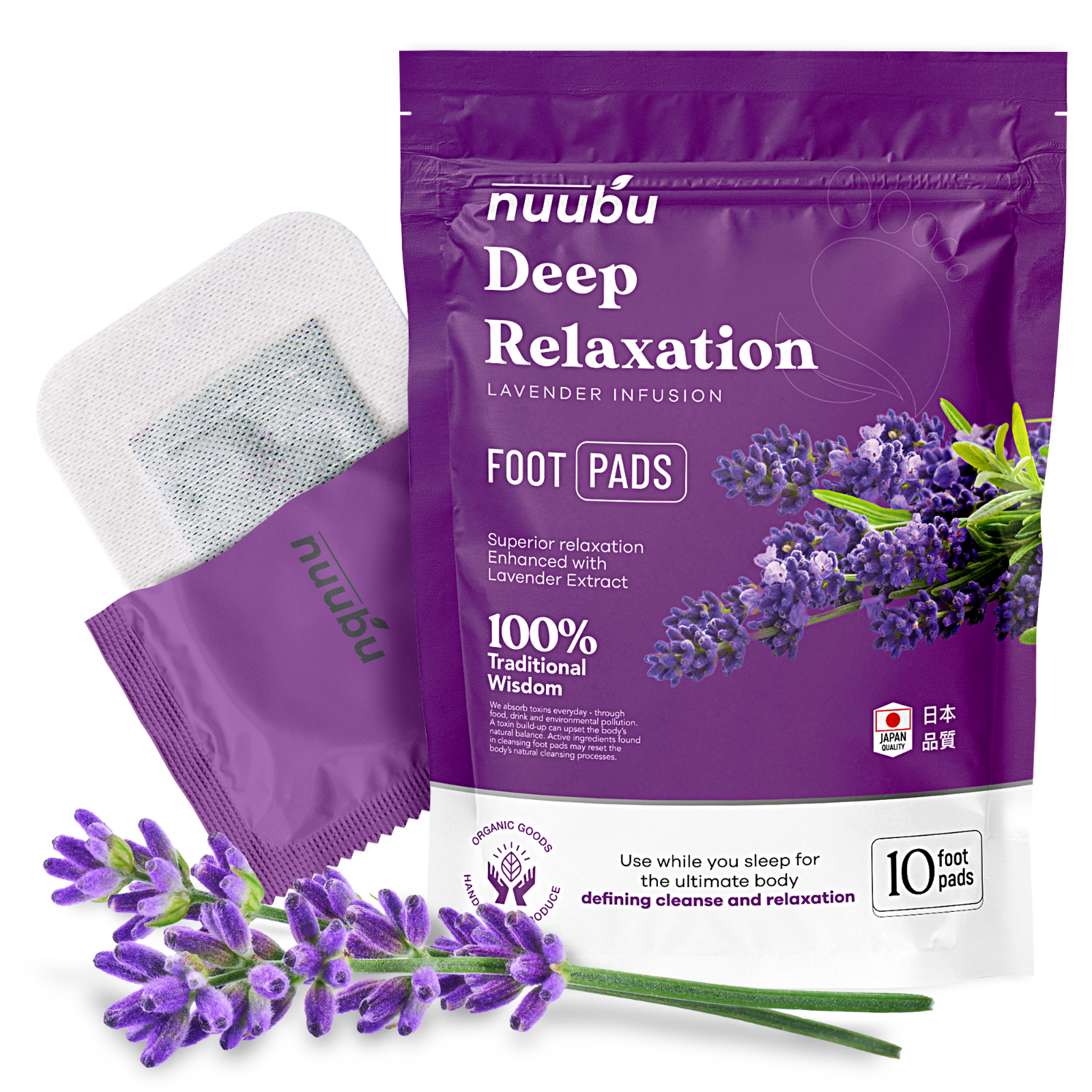 Nuubu Detox Foot Patches. Remove Toxins, Premium Deep Cleansing| 10 - 30 patches - Picture 10 of 12