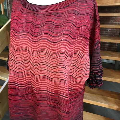 MISSONI ミッソーニ　スカーフ付きトップス　ノースリーブ　レーヨン40 MISSONI ミッソーニ スカーフ付きトップス ノースリーブ レーヨン40