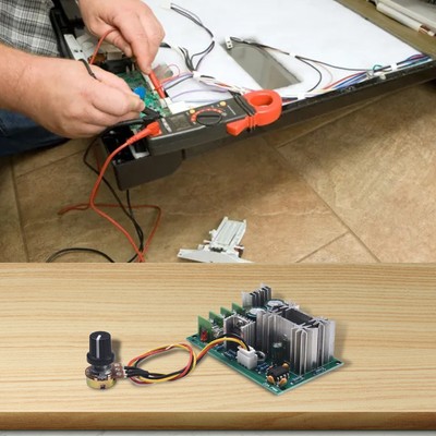 Caution Correct Polarity Connection Required Motor Speed Controller 20A