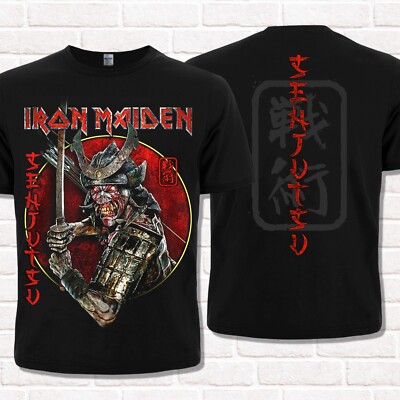 Iron Maiden Black T-Shirt, Senjutsu (2021). Heavy Metal.