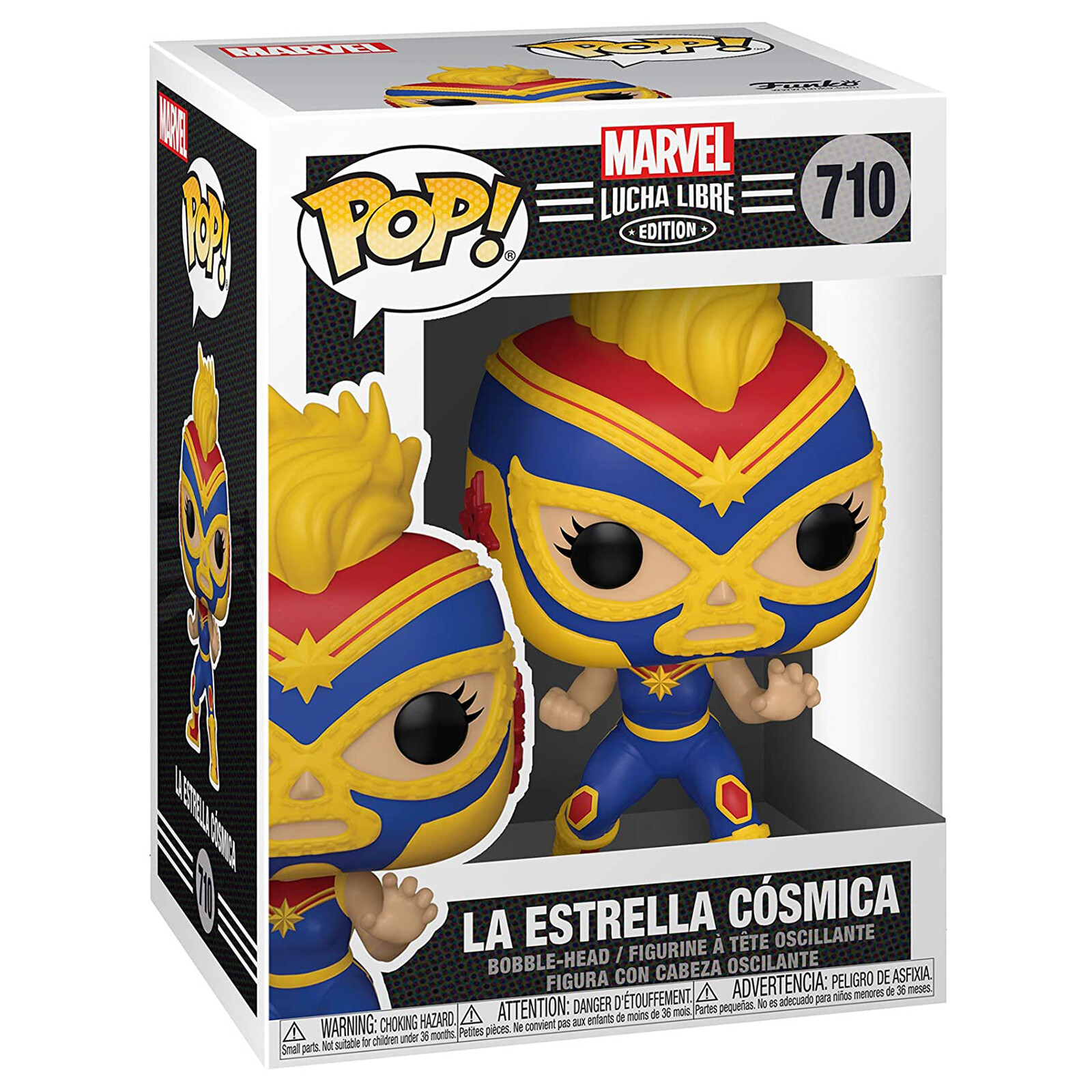 НОВИНКА Funko Marvel Lucha Libre POP La Estrella Cosmica В НАЛИЧИИ