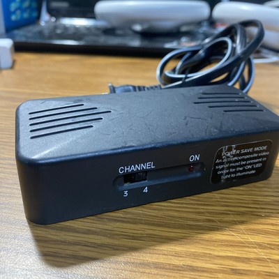 RF Modulator 6203 Composite RCA To Channel 3 OR 4 Video Converter part cord