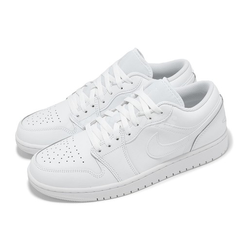 Nike Air Jordan 1 Low 2022 AJ1 Triple White Men Casual Shoes
