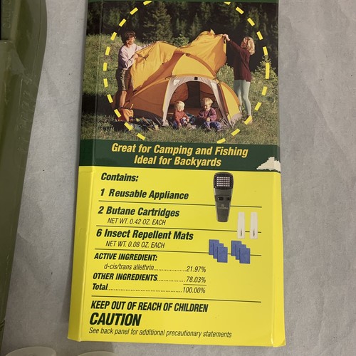 Thermacell Portable Mosquito Repeller Device W/ Refills