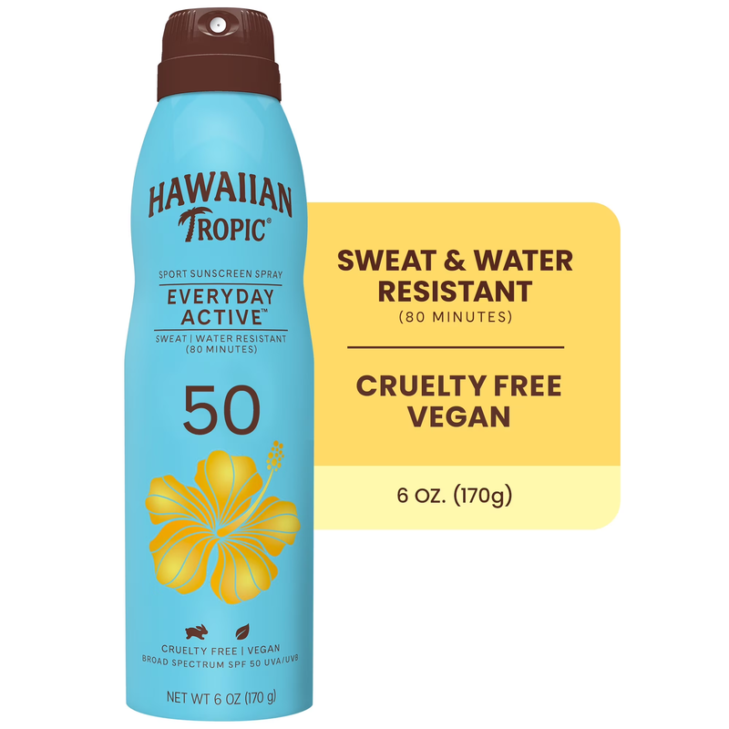 Everyday Active Clear Spray Sunscreen SPF 50, 6Oz