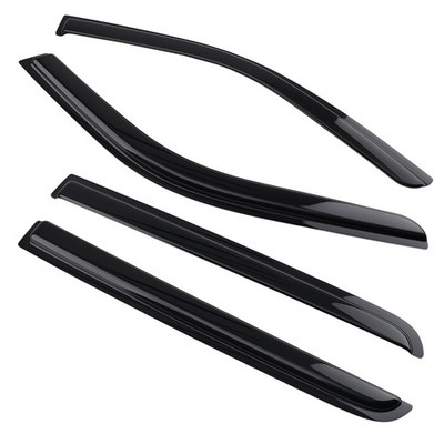 Window Deflector Guards for Dodge RAM 1500 Crew Cab 2009-2018 Vent 4PC