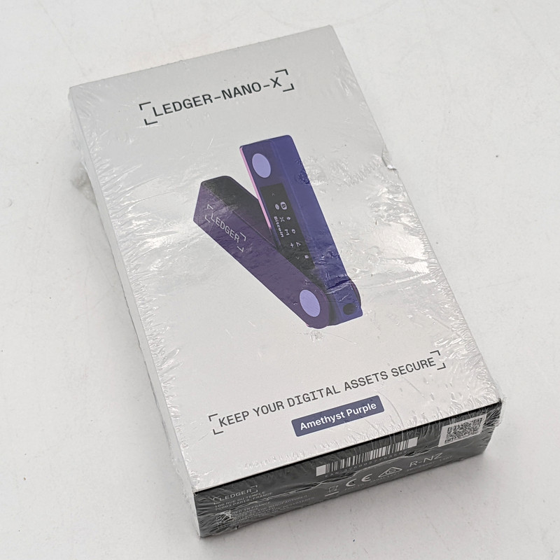 Ledger Nano X Cryptocurrency Hardware Wallet Amethyst Purple