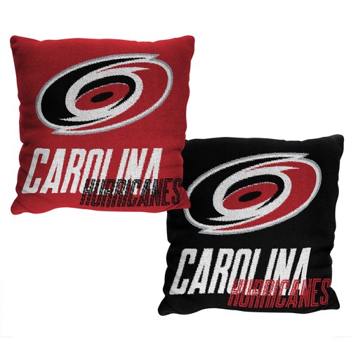 Двусторонняя жаккардовая декоративная подушка Northwest NHL Carolina Hurricanes