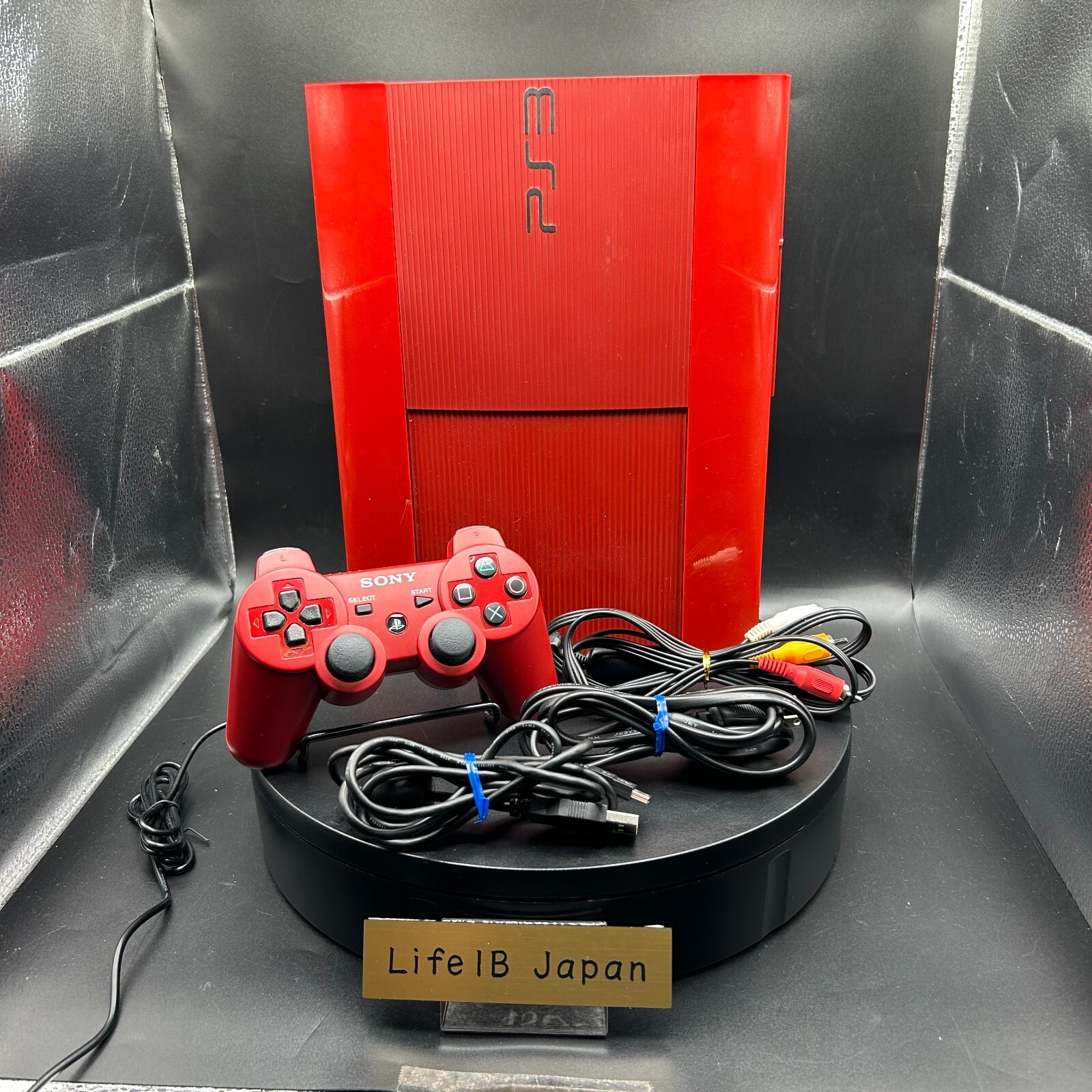 SONY PlayStation 3 PS3 Garnet Red 250GB CECH-4000B Console w