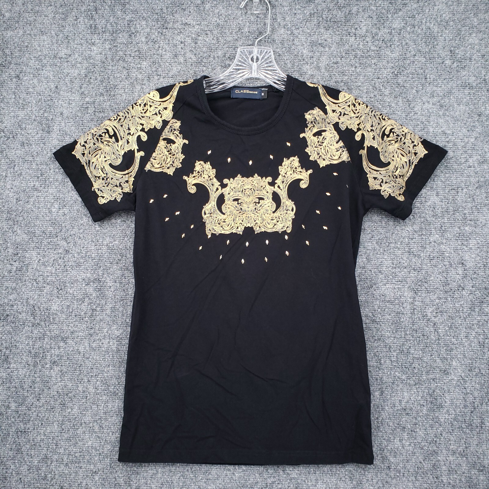 ROBERTO CAVALLI 売れ筋商品|||ロベルトカヴァリ Tシャツ トップス レディース T-shirts Black Class Roberto Cavalli T Shirt Womens M Medium Black Ittierre