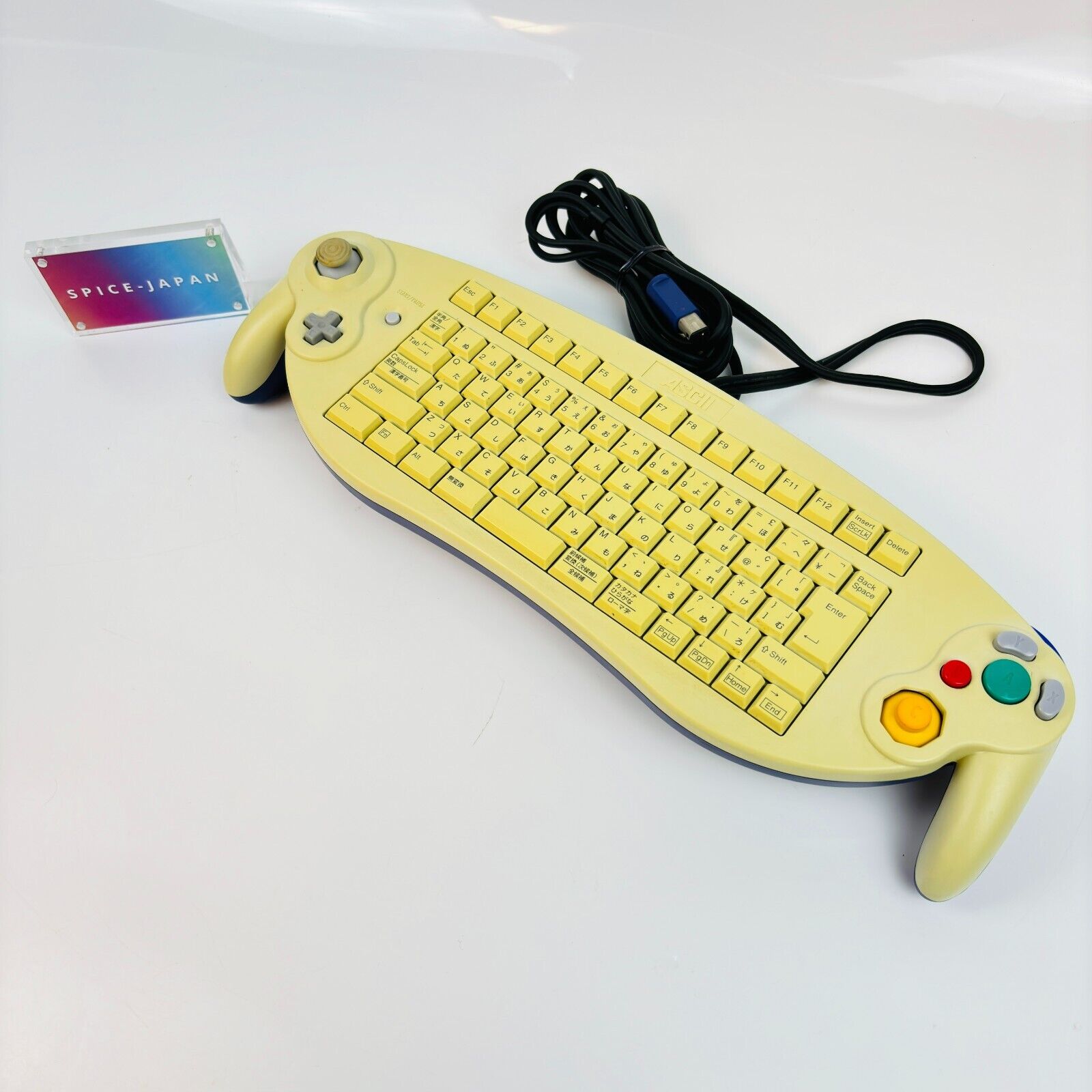 Nintendo ASC-1901PO GameCube Keyboard Controller ASCII Japan Nintendo ASC-1901PO GameCube Keyboard Controller ASCII Japan